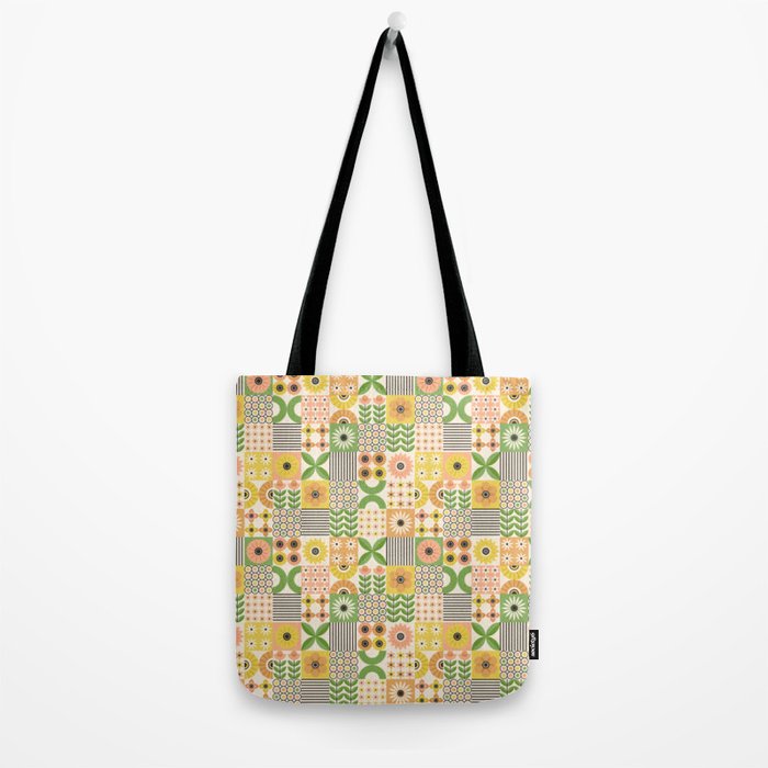 Modern Wildflower Vignettes Tote Bag Gallery Image 2