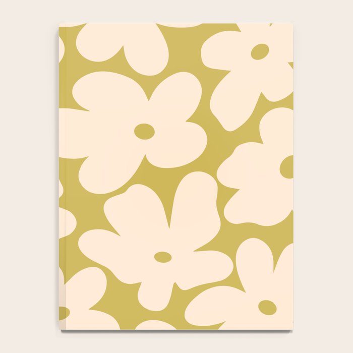 Yellow and Cream - 70's Daisy Notebook Gallery Image 4