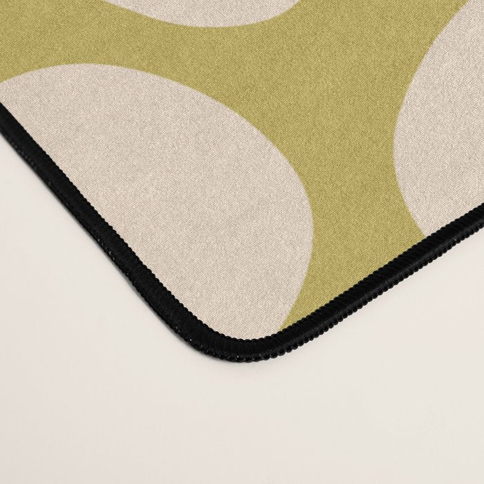 Yellow and Cream - 70's Daisy Desk Mat Gallery Image 4