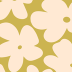 Yellow and Cream - 70's Daisy Coffee Mug Gallery Image 2
