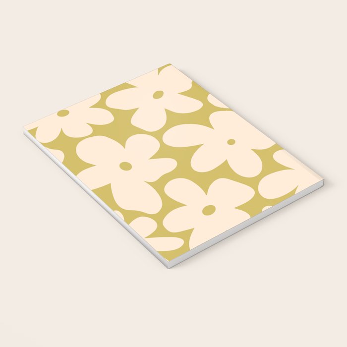 Yellow and Cream - 70's Daisy Notebook Gallery Image 3