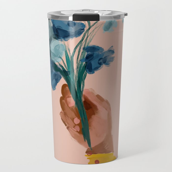The Floral Feeling Travel Mug Gallery Image 1