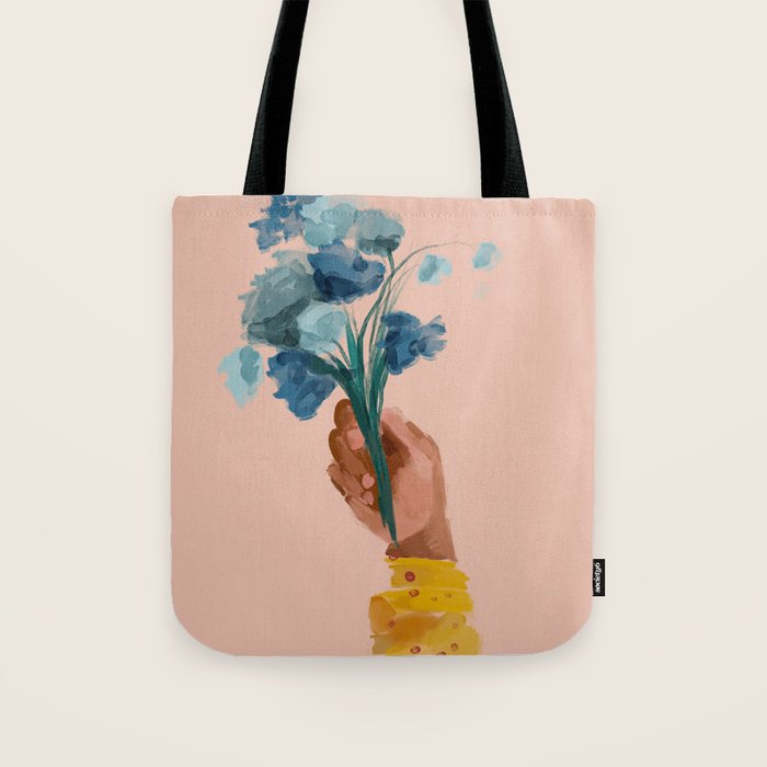 The Floral Feeling Tote Bag Gallery Image 1