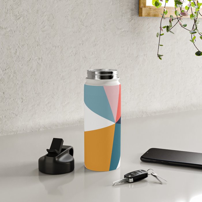 Modern Geometric 35 Water Bottle Gallery Image 5