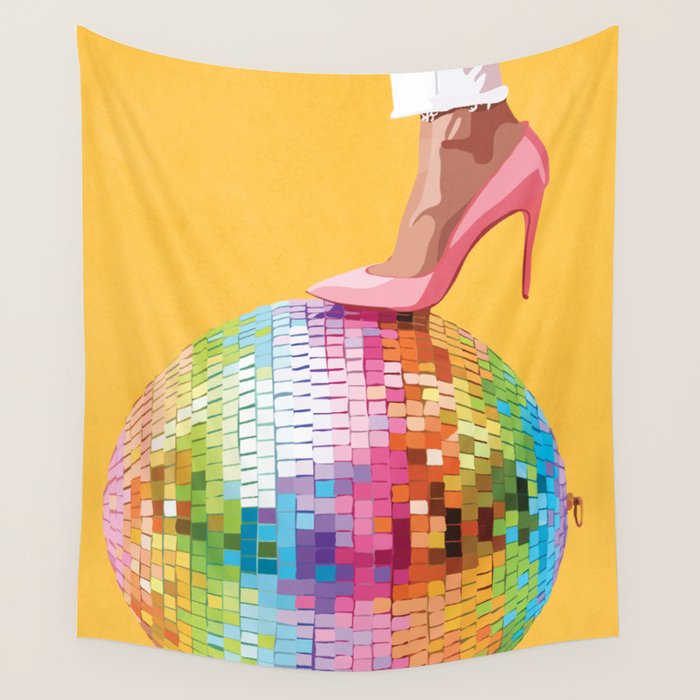Lights of the Disco 2 Wall Tapestry Gallery Image 4