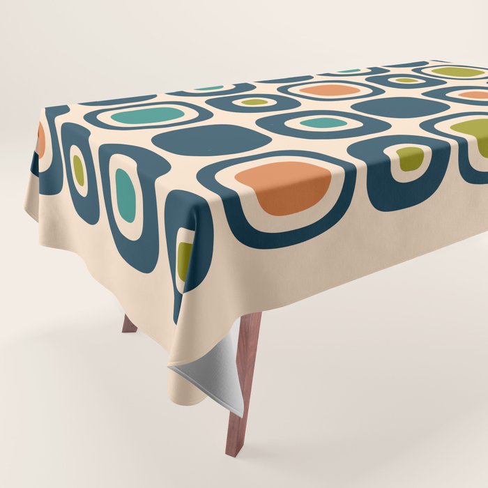 Mid Century Modern Scandinavian Abstract 322 Tablecloth Gallery Image 1