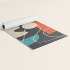 Minimal Colorful Abstract Shapes 8 Yoga Mat Gallery Image 2