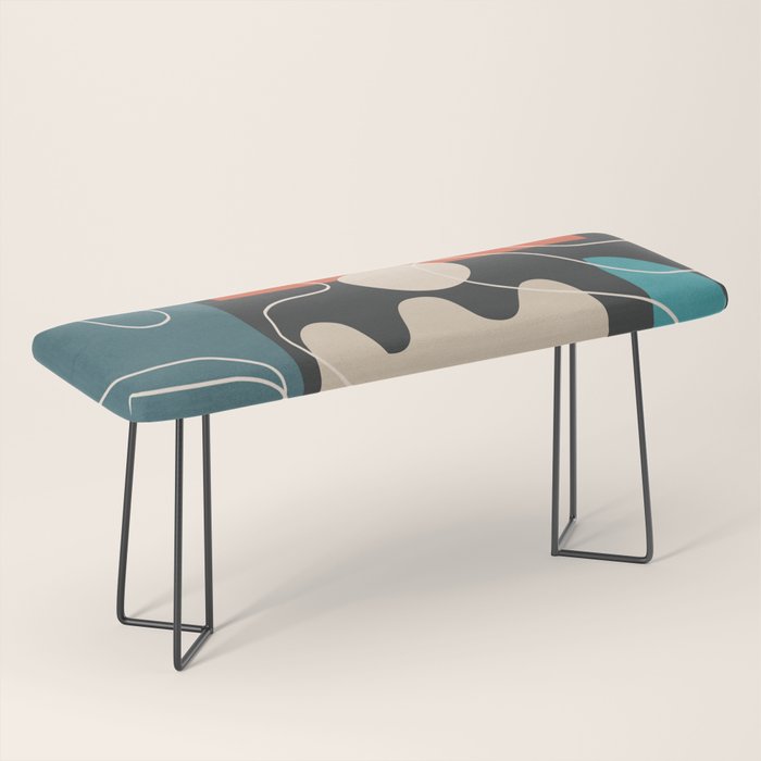 Minimal Colorful Abstract Shapes 8 Bench Gallery Image 1