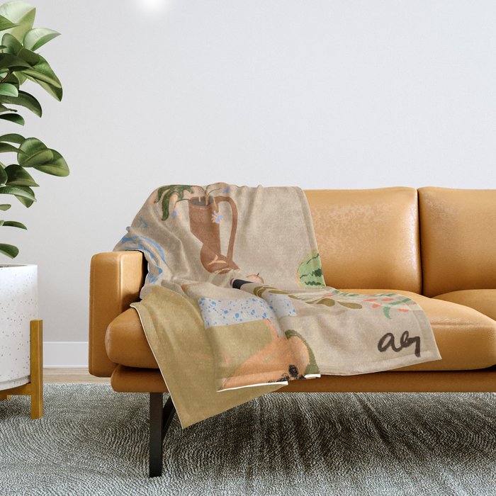 Pass Me The Pear Throw Blanket Gallery Image 1