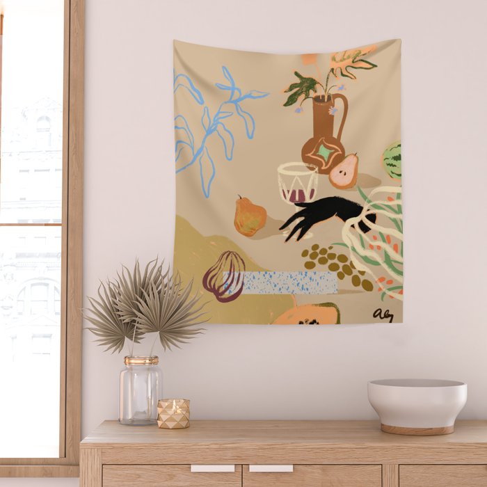 Pass Me The Pear Wall Tapestry Gallery Image 2