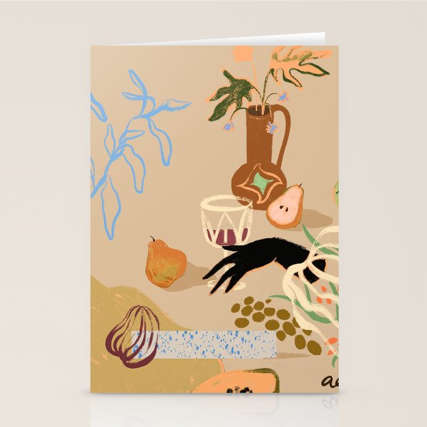 Pass Me The Pear Stationery Card Gallery Image 2