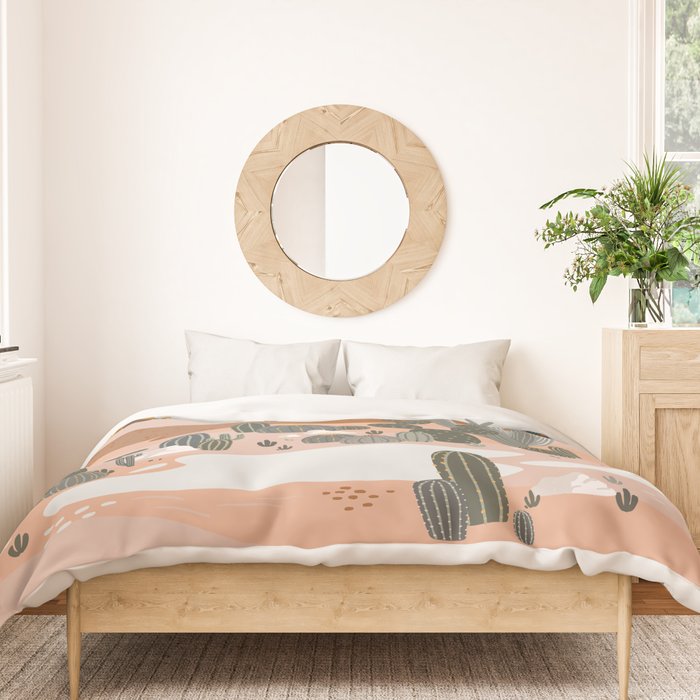 Desert Landscape Oasis Duvet Cover Gallery Image 3