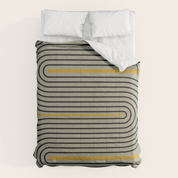 Modern Contemporary Balance No.3 Comforter Gallery Image 1
