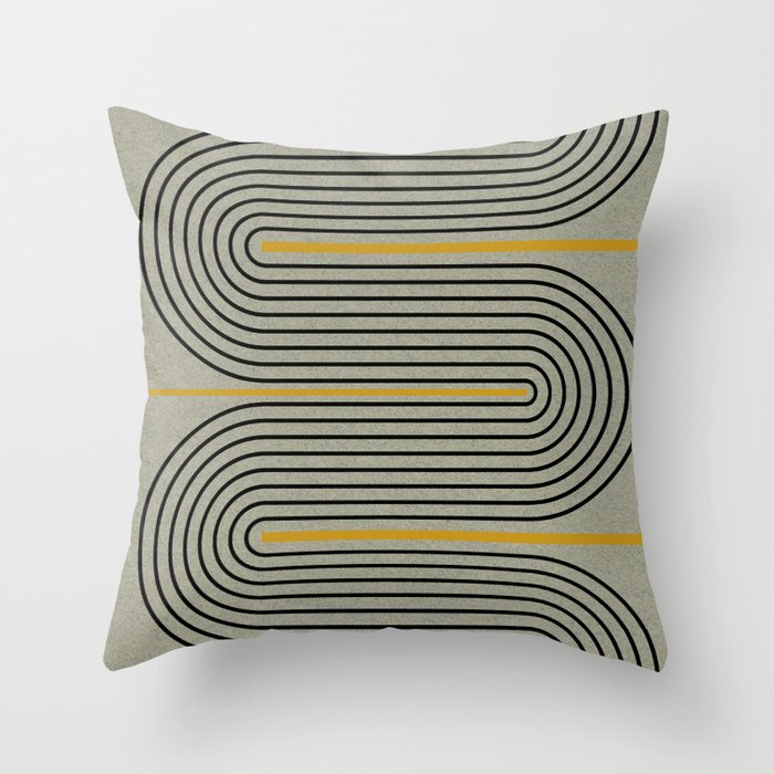 Modern Contemporary Balance No.3 Throw Pillow Gallery Image 6