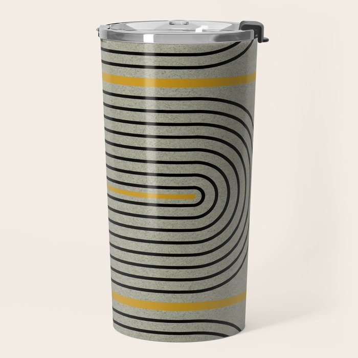 Modern Contemporary Balance No.3 Travel Mug Gallery Image 2