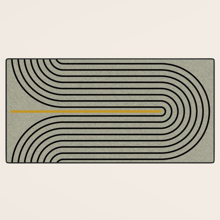 Modern Contemporary Balance No.3 Desk Mat Gallery Image 3