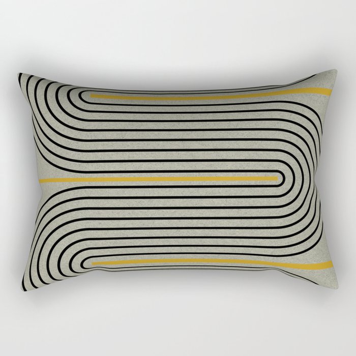 Modern Contemporary Balance No.3 Rectangular Pillow Gallery Image 2