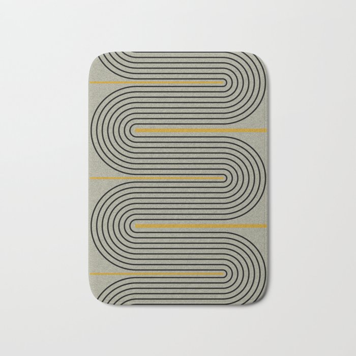 Modern Contemporary Balance No.3 Bath Mat Gallery Image 1