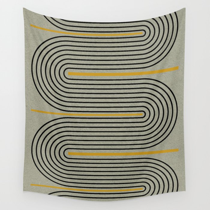 Modern Contemporary Balance No.3 Wall Tapestry Gallery Image 4