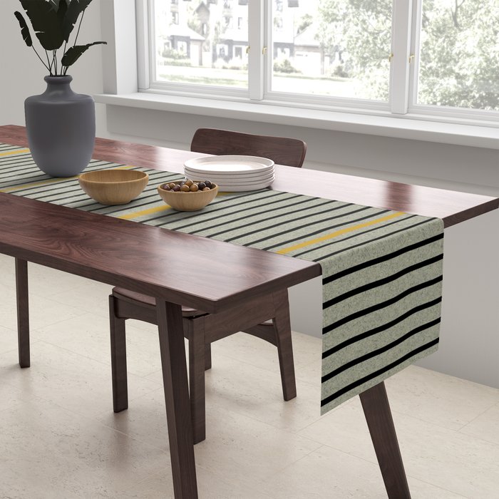 Modern Contemporary Balance No.3 Table Runner Gallery Image 2