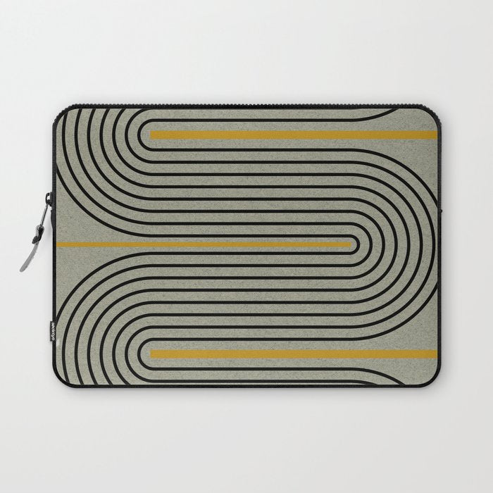 Modern Contemporary Balance No.3 Laptop Sleeve Gallery Image 1