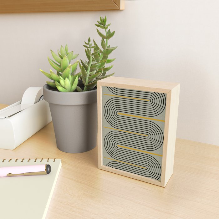 Modern Contemporary Balance No.3 Mini Art Print Gallery Image 2