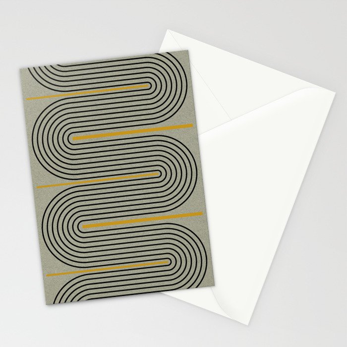 Modern Contemporary Balance No.3 Stationery Card Gallery Image 2