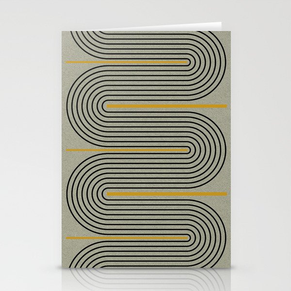 Modern Contemporary Balance No.3 Stationery Card Gallery Image 1