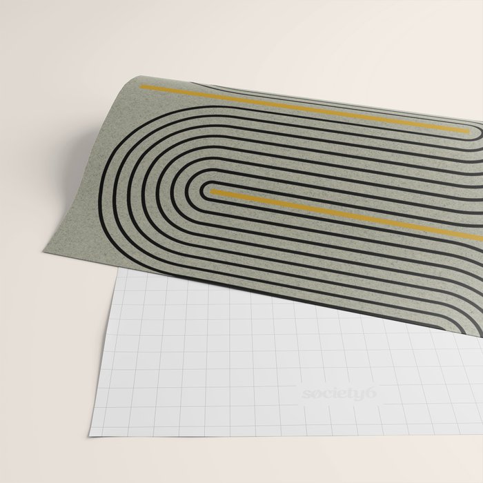 Modern Contemporary Balance No.3 Wrapping Paper Gallery Image 2
