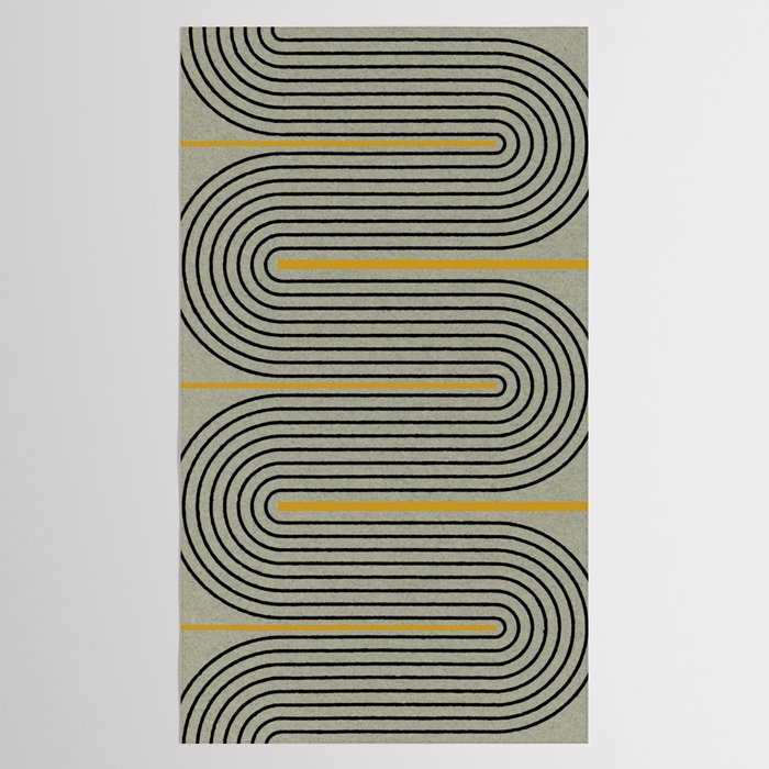Modern Contemporary Balance No.3 Tablecloth Gallery Image 2
