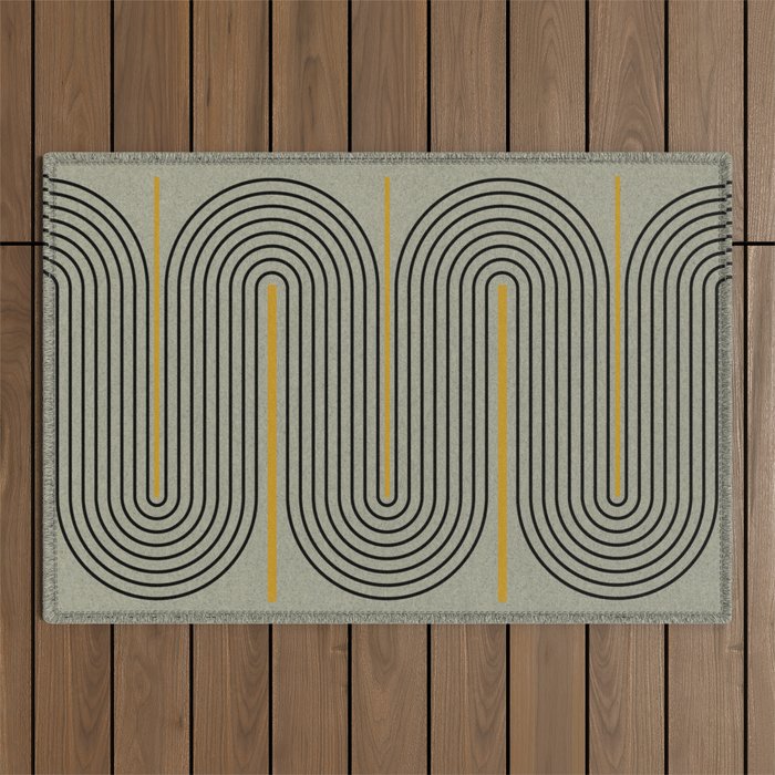 Modern Contemporary Balance No.3 Outdoor Rug Gallery Image 1