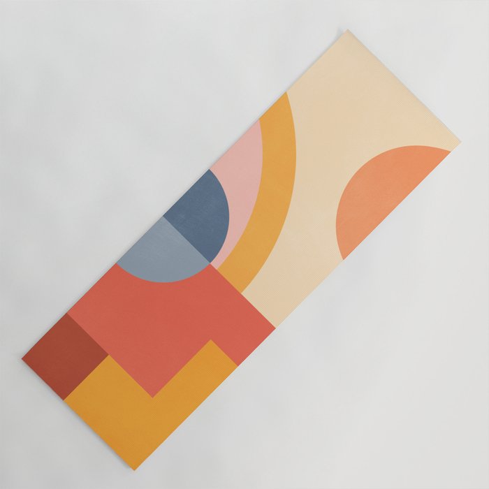 Abstract Geometric Shapes 31 Yoga Mat Gallery Image 1