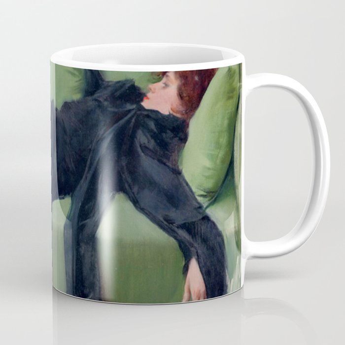 Decadent Young Woman after the Dance Coffee Mug Gallery Image 1