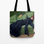 Decadent Young Woman after the Dance Tote Bag Gallery Image 1
