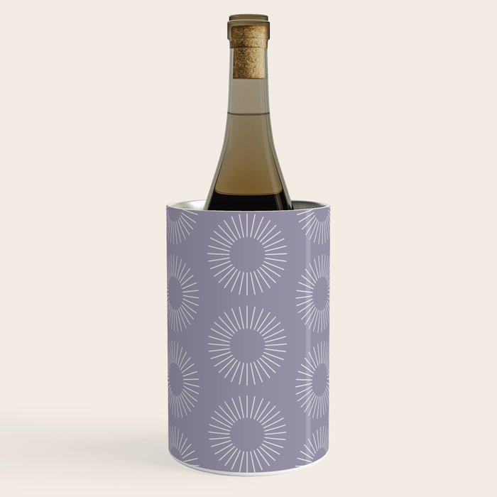 Minimalist Sunray Pattern II Wine Chiller Gallery Image 1