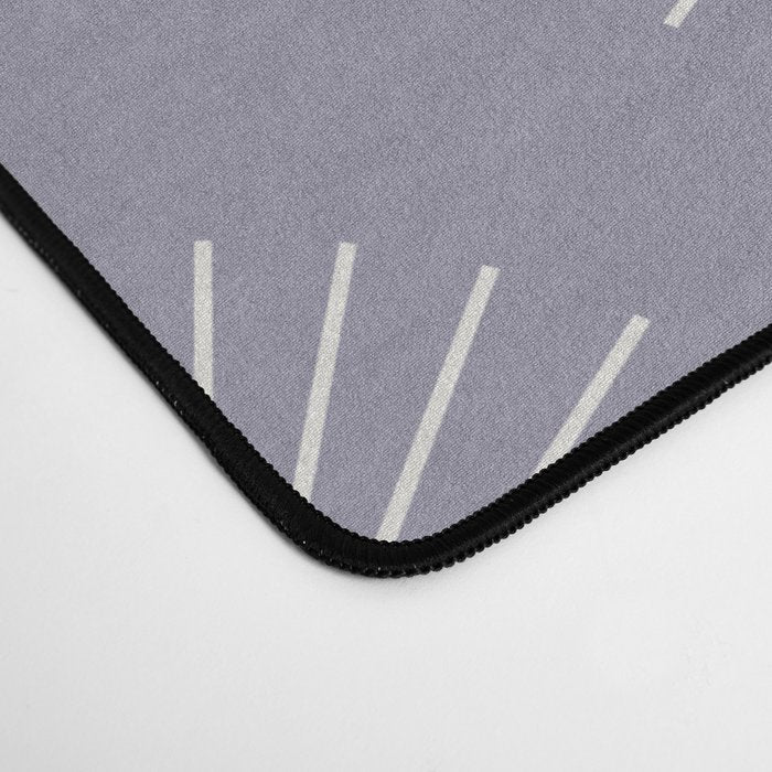 Minimalist Sunray Pattern II Desk Mat Gallery Image 4