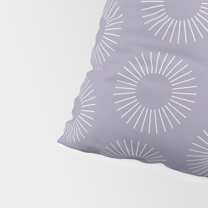 Minimalist Sunray Pattern II Pillow Sham Gallery Image 4