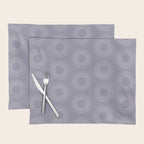 Minimalist Sunray Pattern II Placemat Gallery Image 1