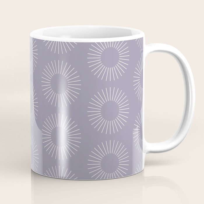 Minimalist Sunray Pattern II Coffee Mug Gallery Image 1