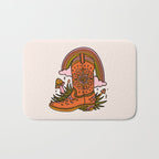 Leo Cowboy Boots Bath Mat Gallery Image 1