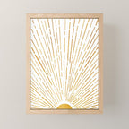 Let The Sunshine In 2 / Vertical Version Mini Art Print Gallery Image 1