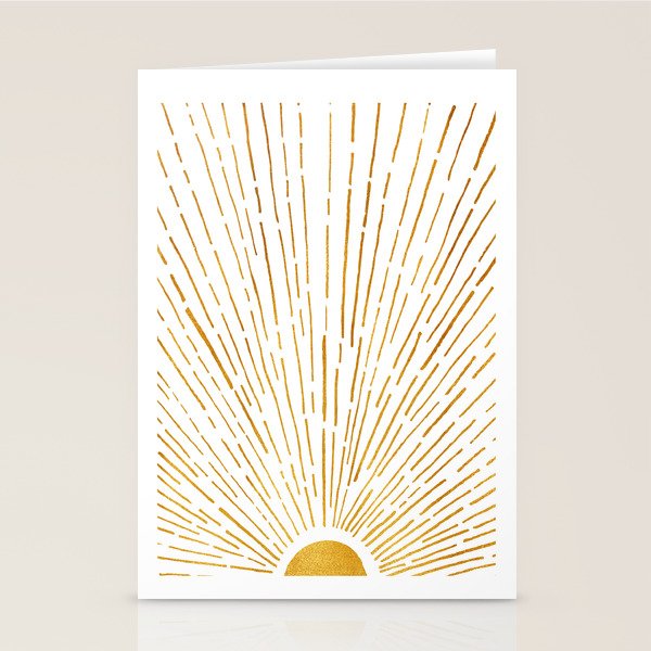 Let The Sunshine In 2 / Vertical Version Stationery Card Gallery Image 2