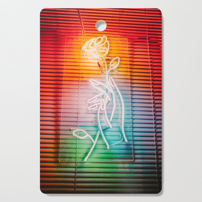 NEON ROSE Cutting Board Gallery Image 1