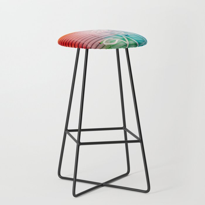 NEON ROSE Stool Gallery Image 1