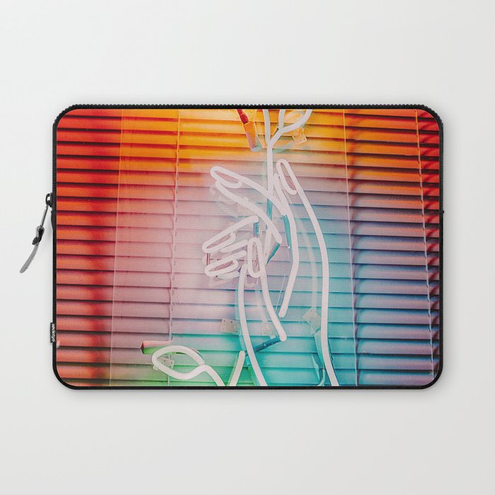 NEON ROSE Laptop Sleeve Gallery Image 1