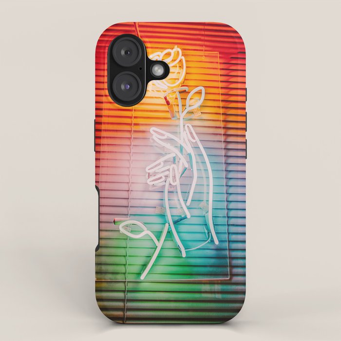 NEON ROSE iPhone Case Gallery Image 1