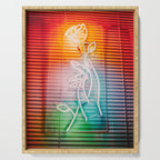 NEON ROSE Serving Tray Gallery Image 1