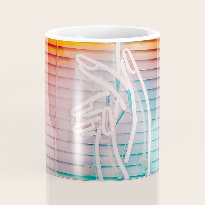 NEON ROSE Coffee Mug Gallery Image 4