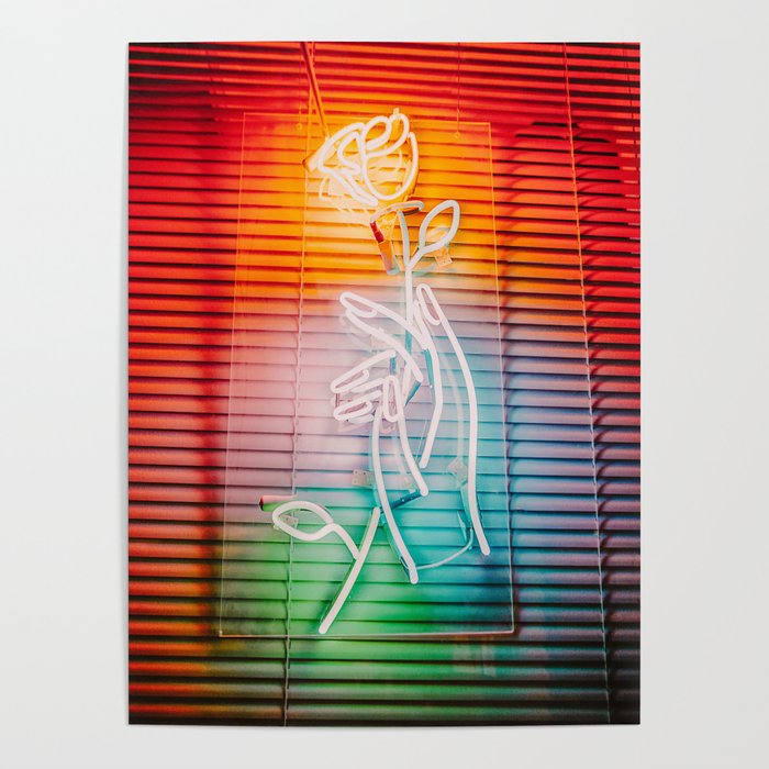 NEON ROSE Poster