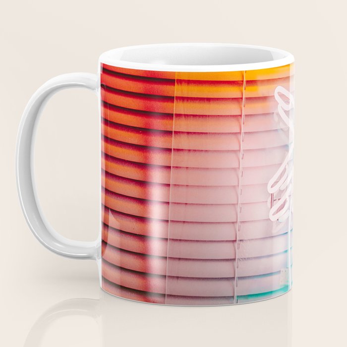 NEON ROSE Coffee Mug Gallery Image 3